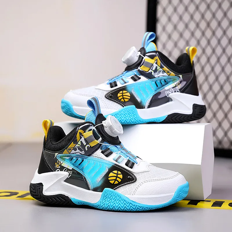 Wooden Rabbit Children's Basketball Shoes Kids'-2