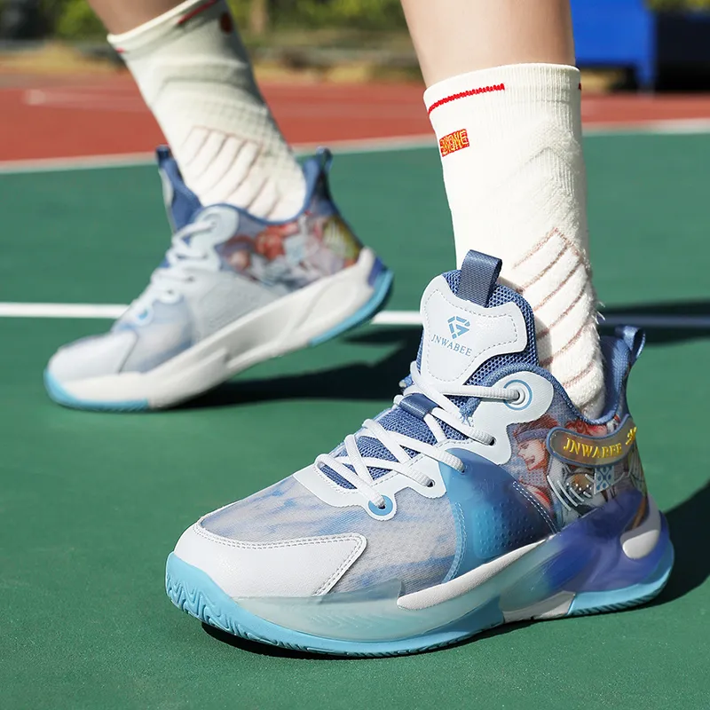 Wooden Rabbit Children's Basketball Shoes Kids'-13