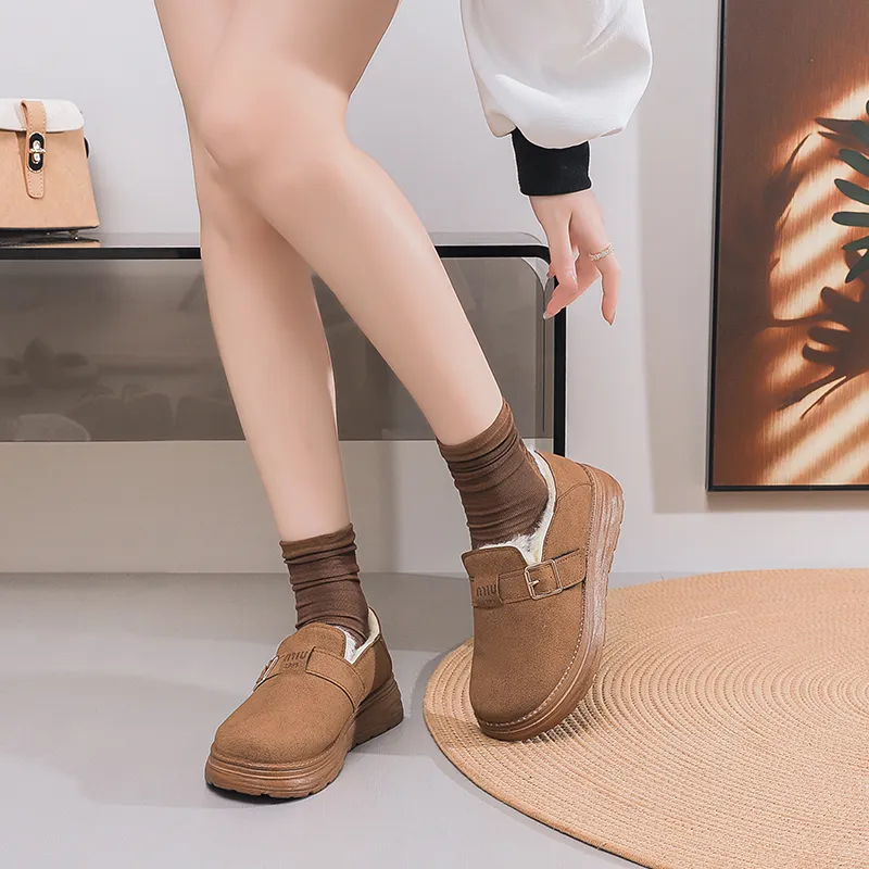 Wooden Rabbit Thermal Kids Lifestyle Shoes Teenagers-7