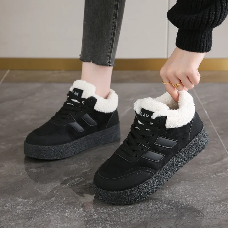 Wooden Rabbit Thermal Kids Lifestyle Shoes Teenagers-7