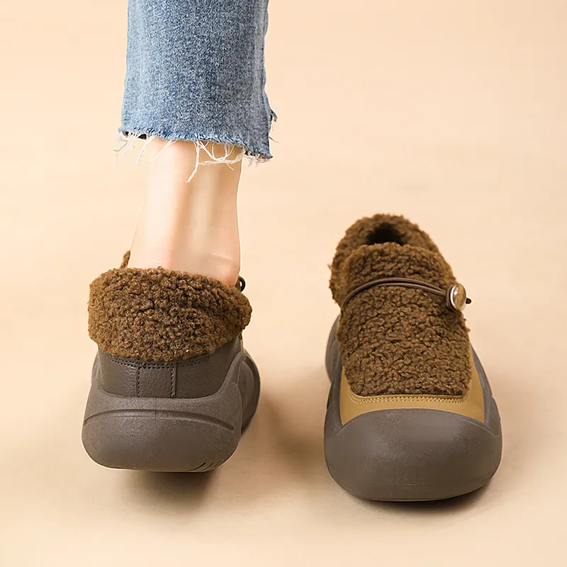 Wooden Rabbit Thermal Kids Lifestyle Shoes Teenagers-15