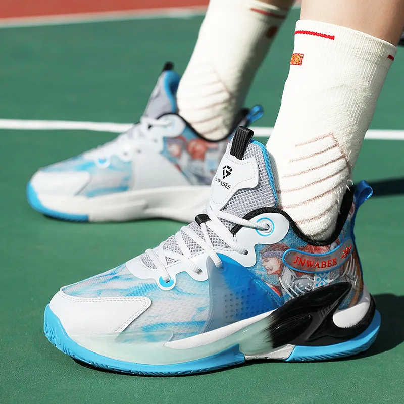 Wooden Rabbit Children's Basketball Shoes Kids'-3