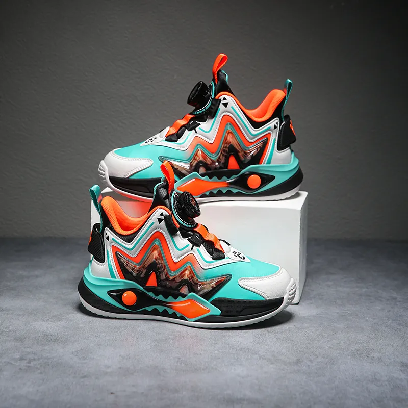 Wooden Rabbit Children's Basketball Shoes Kids'-13