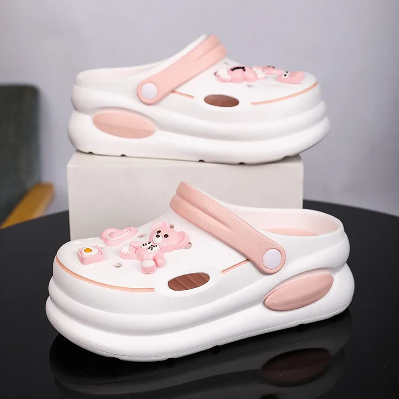 Wooden Rabbit Clogs Women's-4
