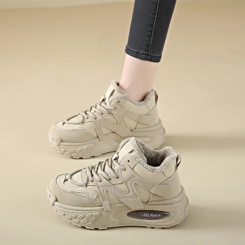 Wooden Rabbit Thermal High Top Kids Lifestyle Shoes Teenagers-8
