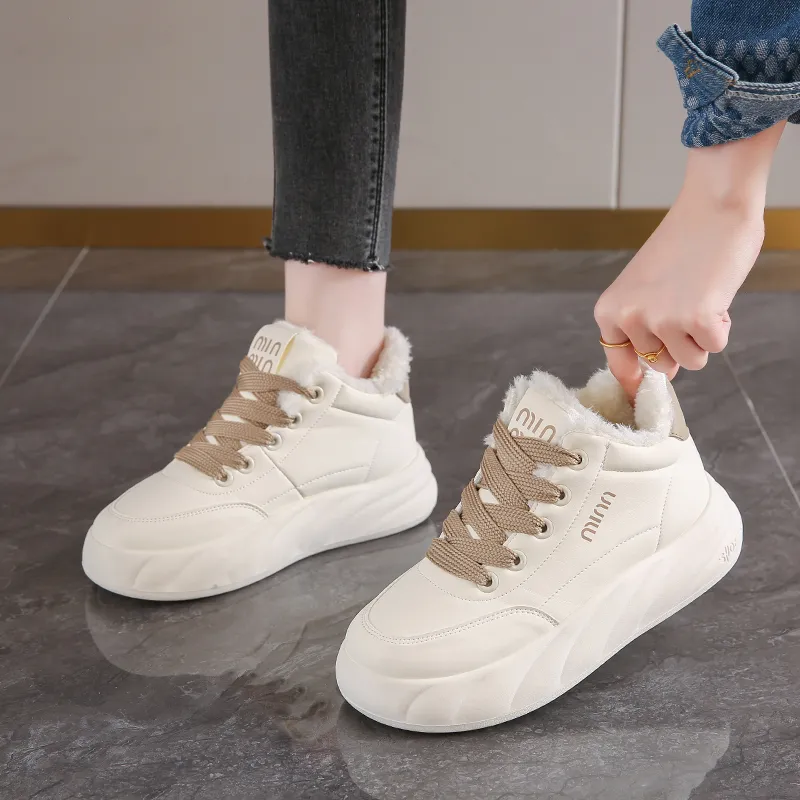 Wooden Rabbit Thermal Kids Lifestyle Shoes Teenagers-8