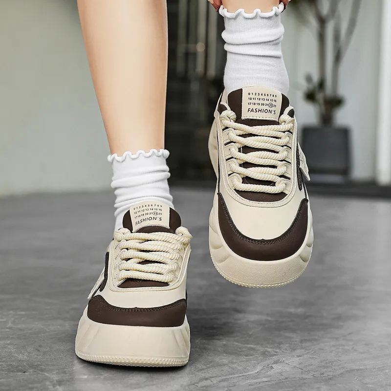 Wooden Rabbit Height Increasing Kids Lifestyle Shoes Teenagers-8