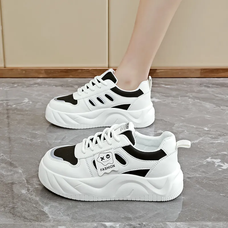 Wooden Rabbit Height Increasing Kids Lifestyle Shoes Teenagers-5