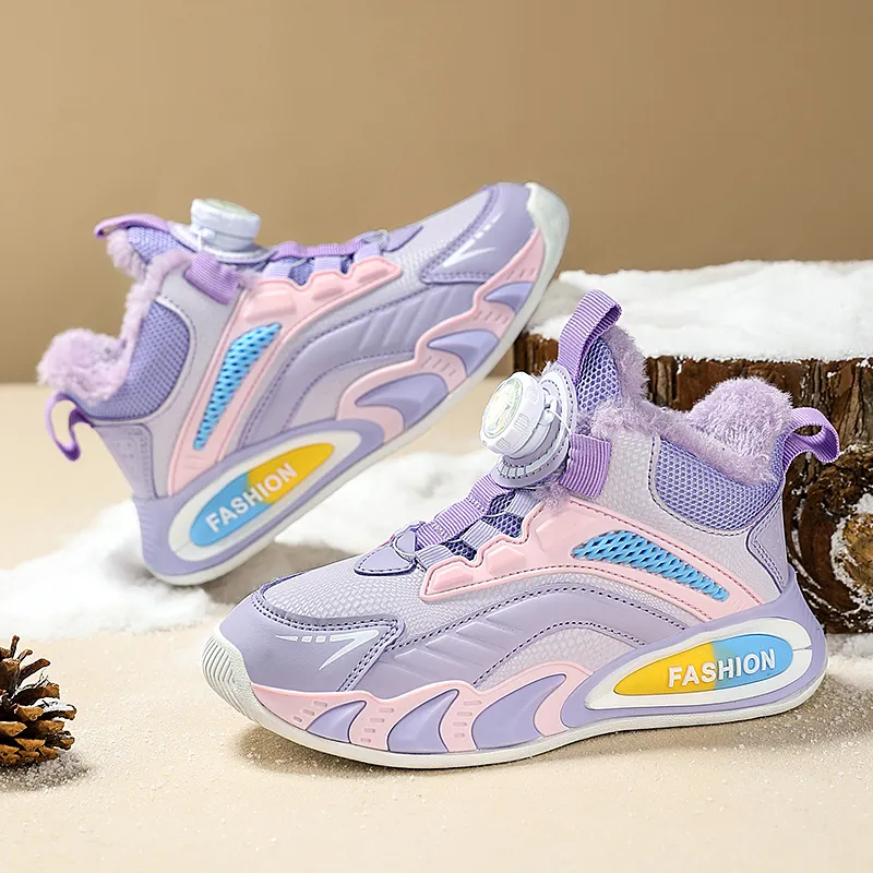 Wooden Rabbit Thermal Kids Lifestyle Shoes Kids'-11