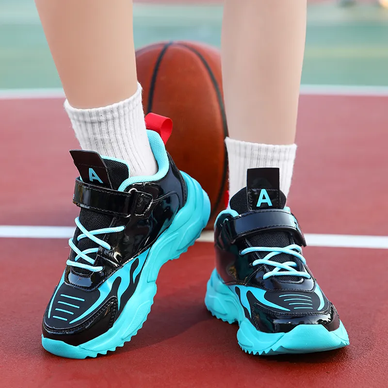 Wooden Rabbit Abrasion Resistant Children's Basketball Shoes Kids'-11