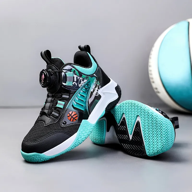 Wooden Rabbit Children's Basketball Shoes Kids'-16