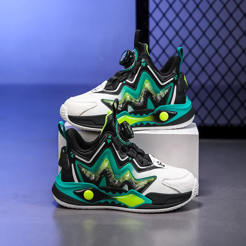 Wooden Rabbit Children's Basketball Shoes Kids'-9