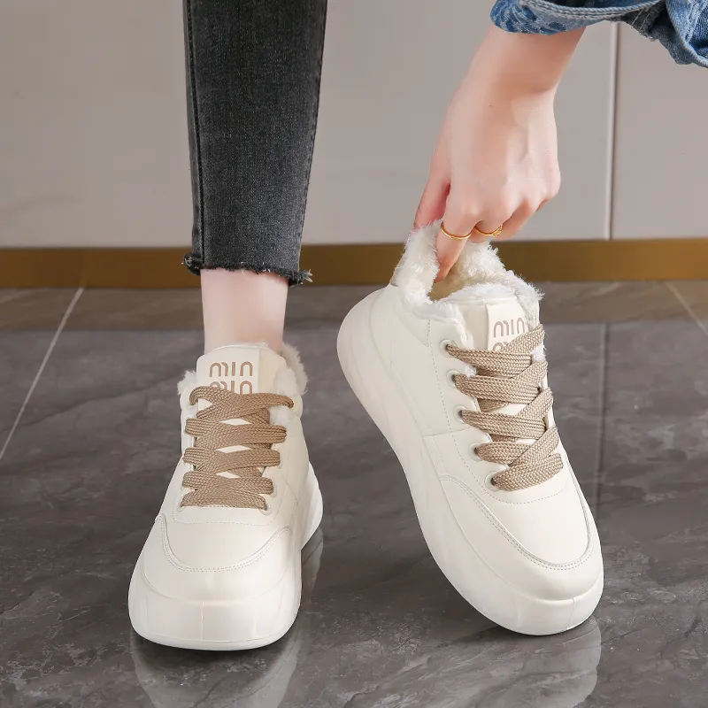 Wooden Rabbit Thermal Kids Lifestyle Shoes Teenagers-7
