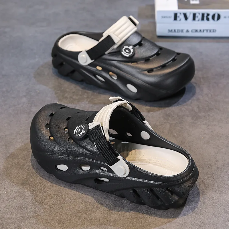 Wooden Rabbit Clogs Men-2