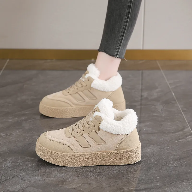 Wooden Rabbit Thermal Kids Lifestyle Shoes Teenagers-1
