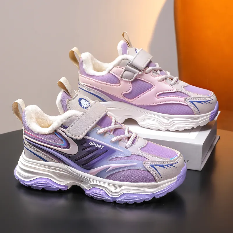 Wooden Rabbit Thermal Kids Lifestyle Shoes Kids'-12