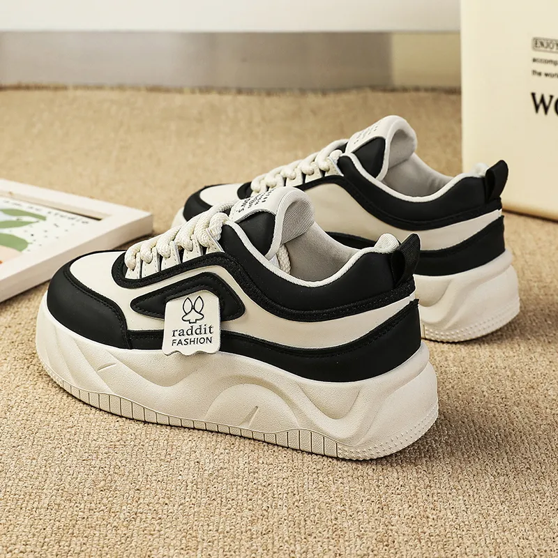 Wooden Rabbit Height Increasing Kids Lifestyle Shoes Teenagers-1
