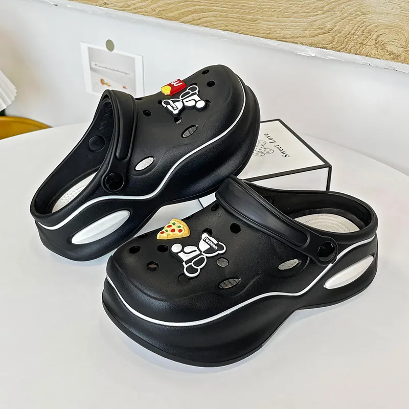 Wooden Rabbit Clogs Women's-20