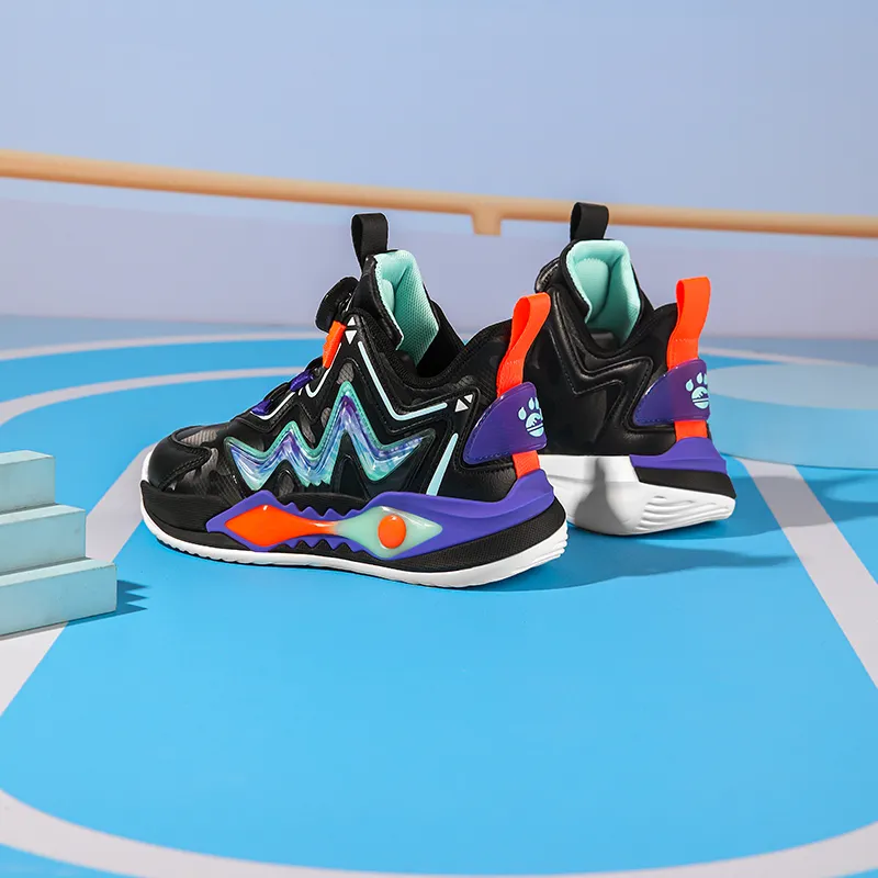 Wooden Rabbit Children's Basketball Shoes Kids'-2