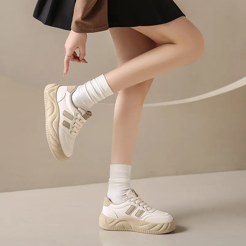 Wooden Rabbit Low Top Kids' Skateboarding Shoes Teenagers-5