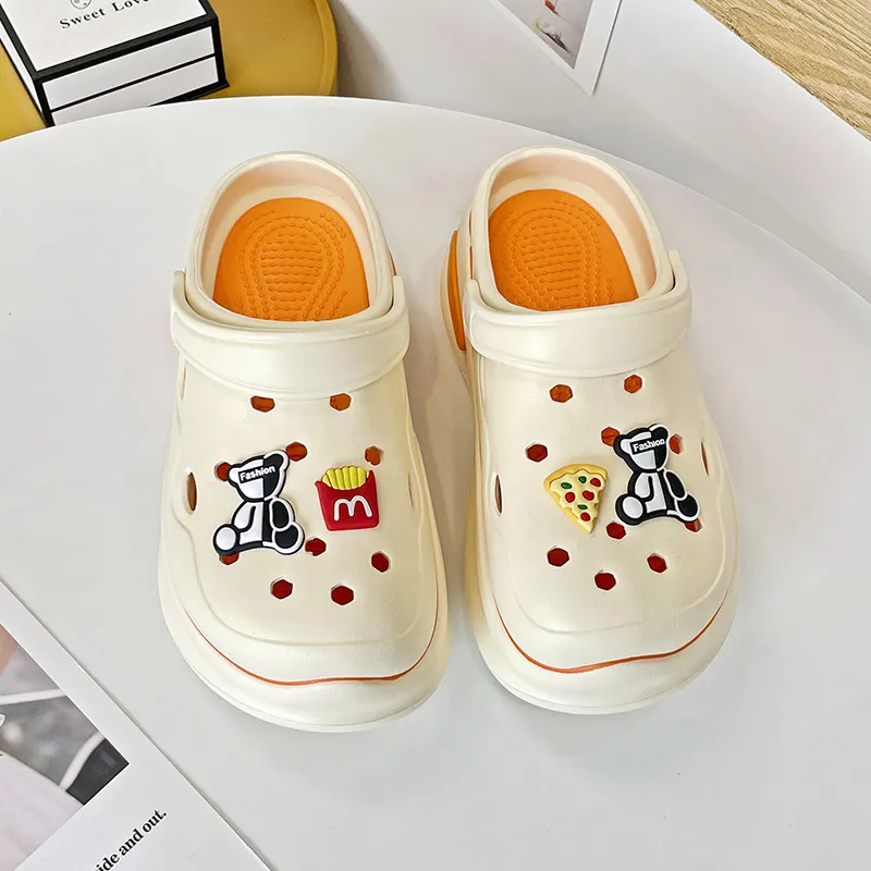 Wooden Rabbit Clogs Women's-14