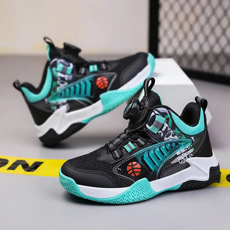 Wooden Rabbit Children's Basketball Shoes Kids'-13