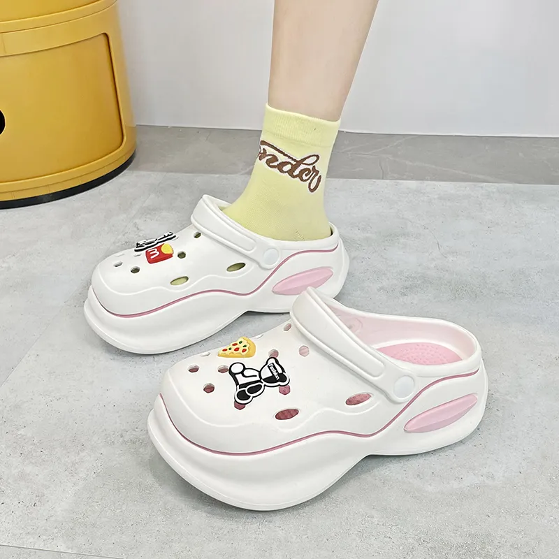 Wooden Rabbit Clogs Women's-4