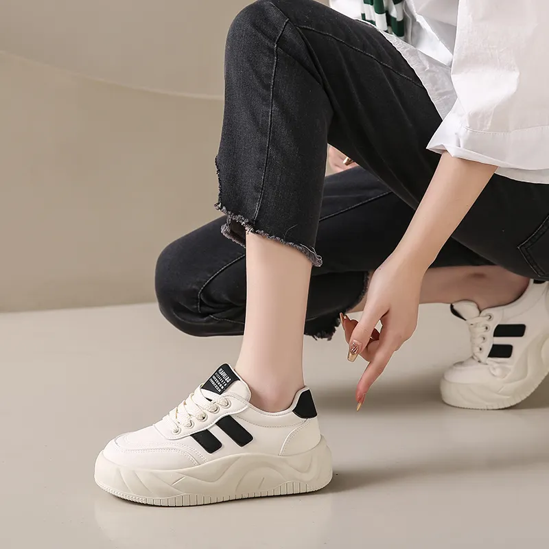 Wooden Rabbit Low Top Kids' Skateboarding Shoes Teenagers-2