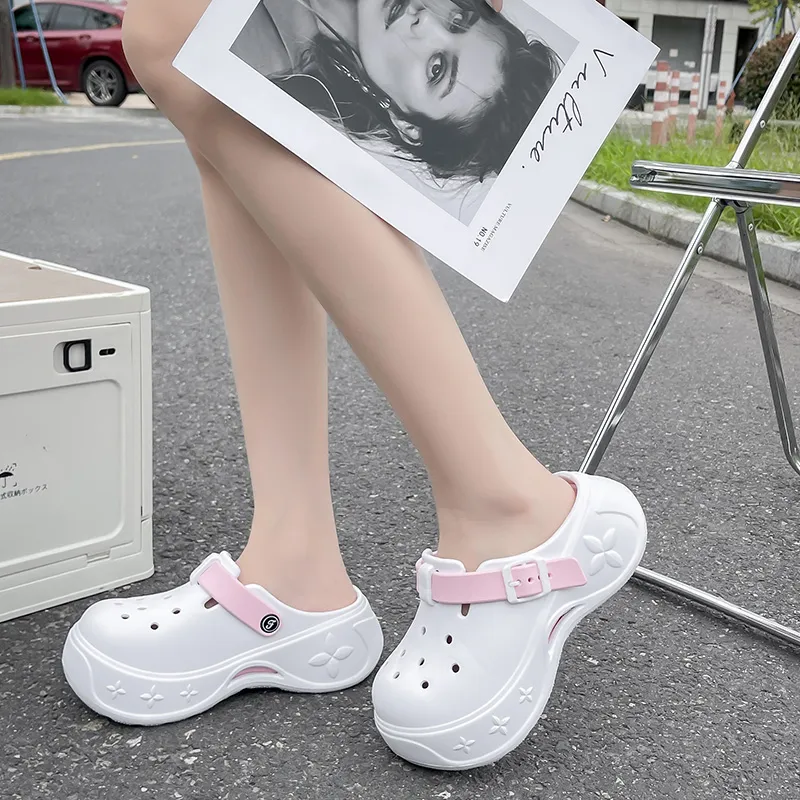 Wooden Rabbit Clogs Women's-9