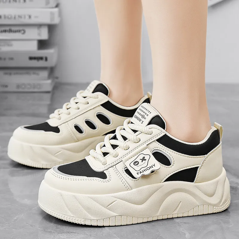 Wooden Rabbit Height Increasing Kids Lifestyle Shoes Teenagers-7