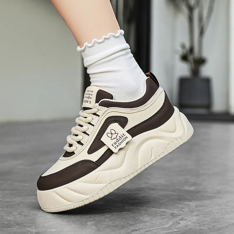 Wooden Rabbit Height Increasing Kids Lifestyle Shoes Teenagers-4