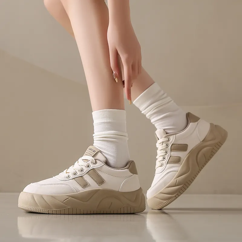 Wooden Rabbit Low Top Kids' Skateboarding Shoes Teenagers-7