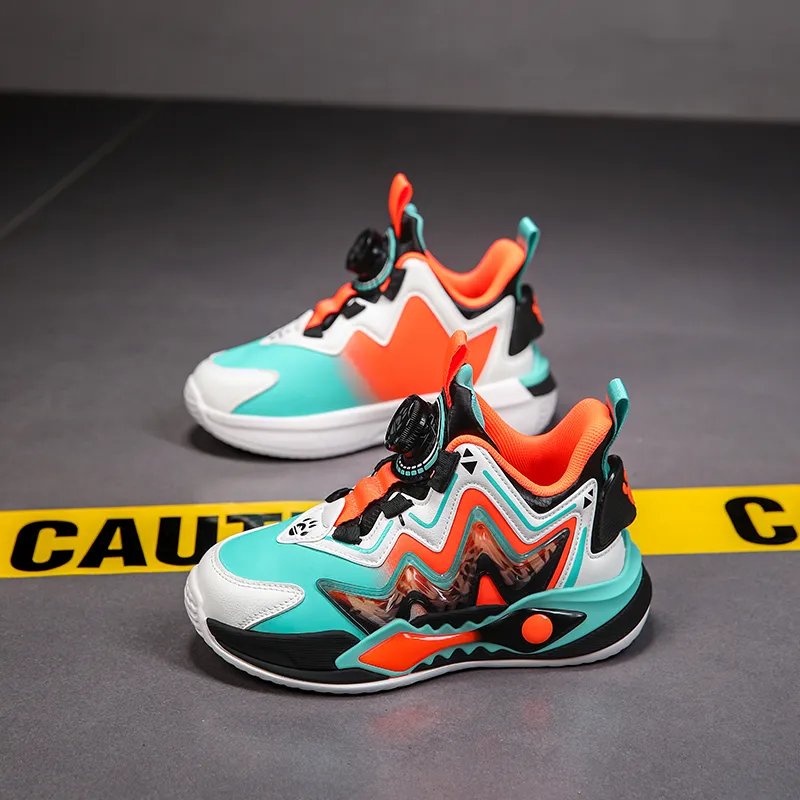 Wooden Rabbit Children's Basketball Shoes Kids'-14