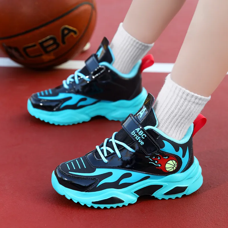 Wooden Rabbit Abrasion Resistant Children's Basketball Shoes Kids'-8
