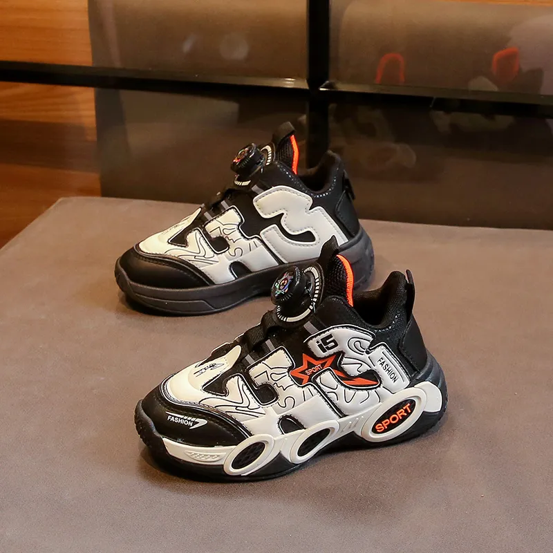 Wooden Rabbit Children's Basketball Shoes Kids'-7