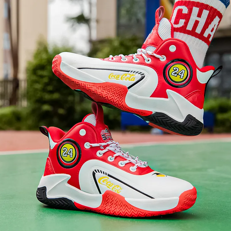 Wooden Rabbit Children's Basketball Shoes Kids'-15