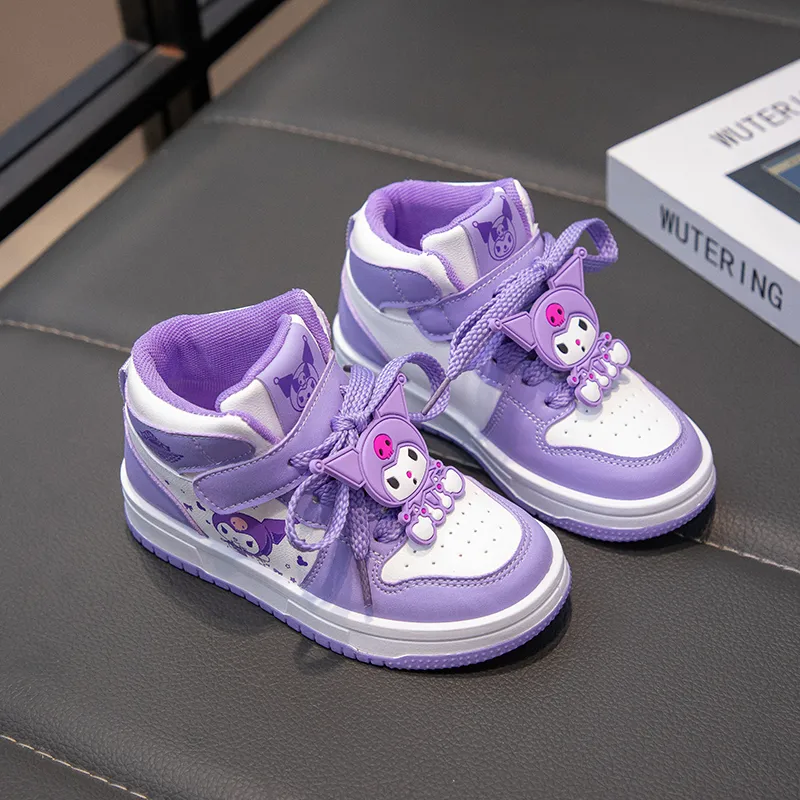 Wooden Rabbit Slip Resistant High Top Kids' Skateboarding Shoes Kids'-3
