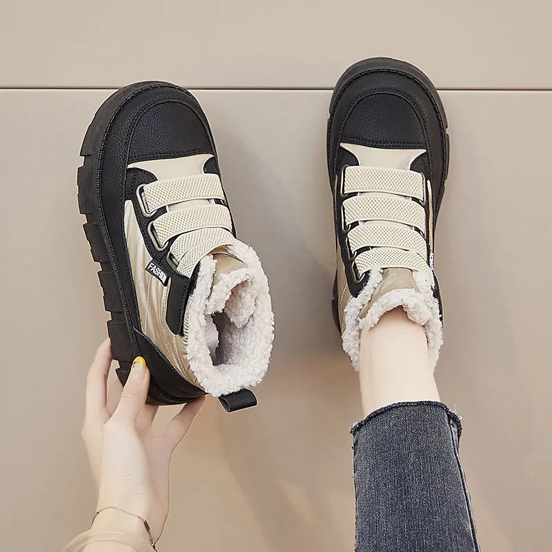 Wooden Rabbit High Top Kids' Skateboarding Shoes Teenagers-1