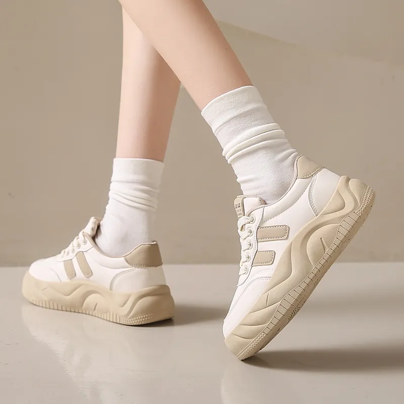 Wooden Rabbit Low Top Kids' Skateboarding Shoes Teenagers-6