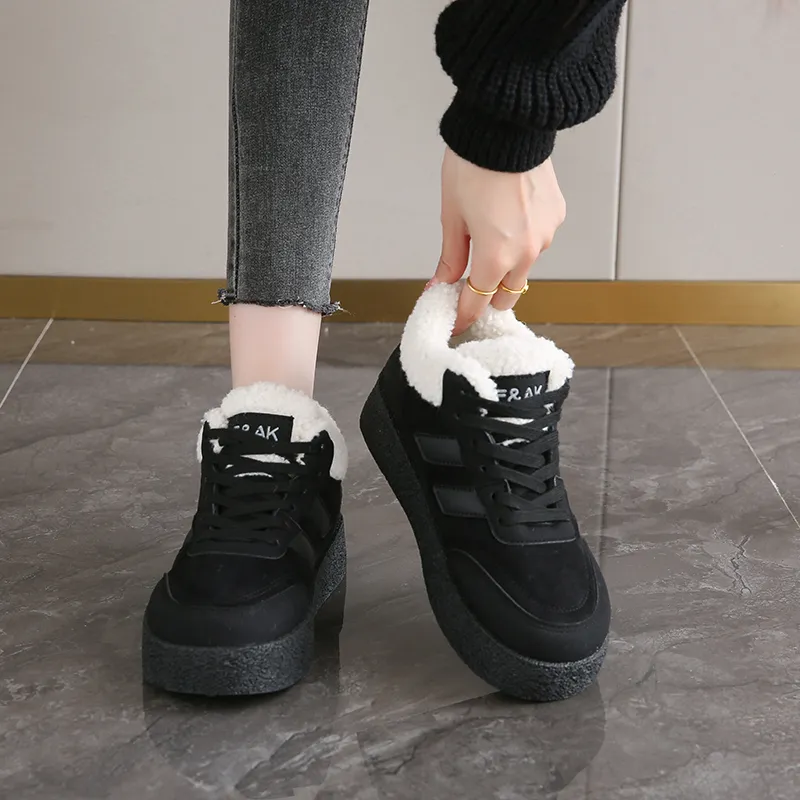 Wooden Rabbit Thermal Kids Lifestyle Shoes Teenagers-6