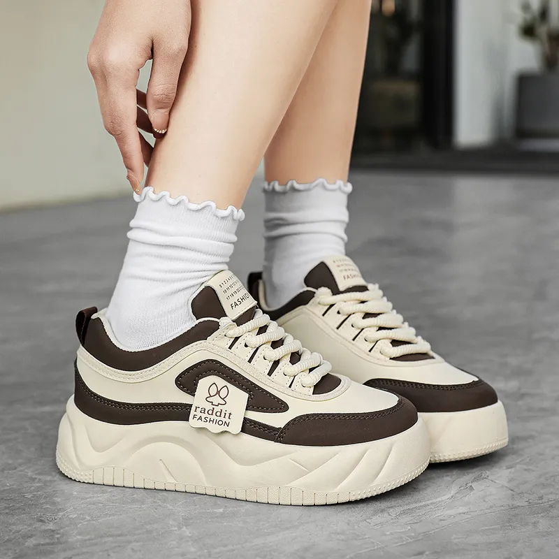 Wooden Rabbit Height Increasing Kids Lifestyle Shoes Teenagers-6