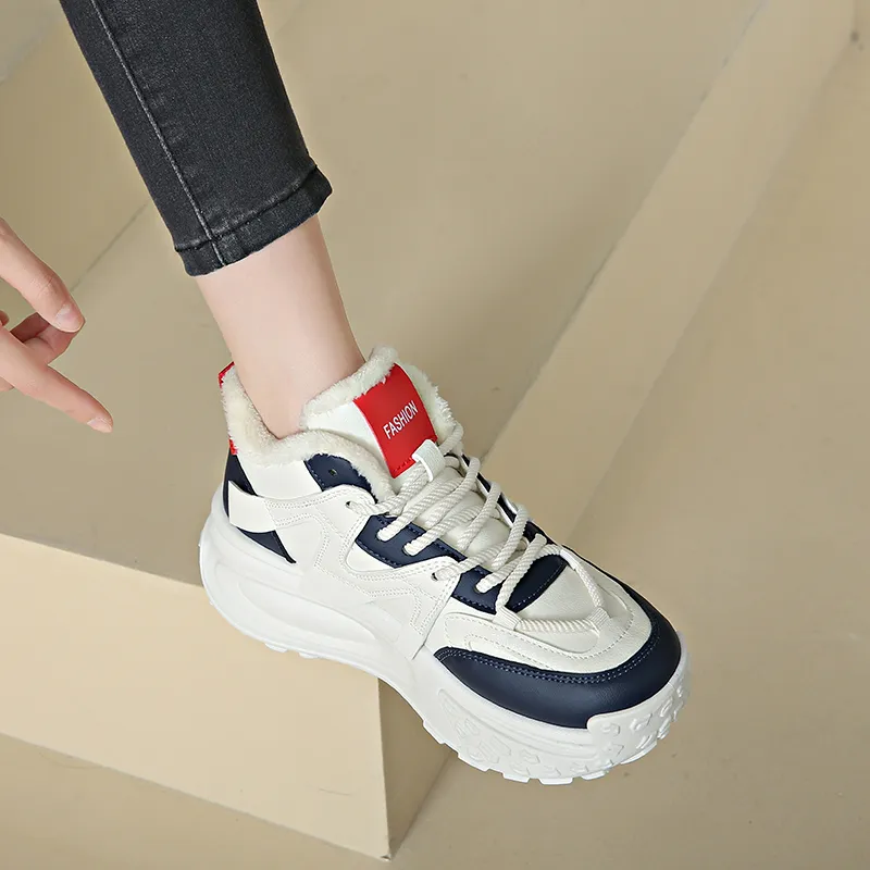 Wooden Rabbit Thermal High Top Kids Lifestyle Shoes Teenagers-16
