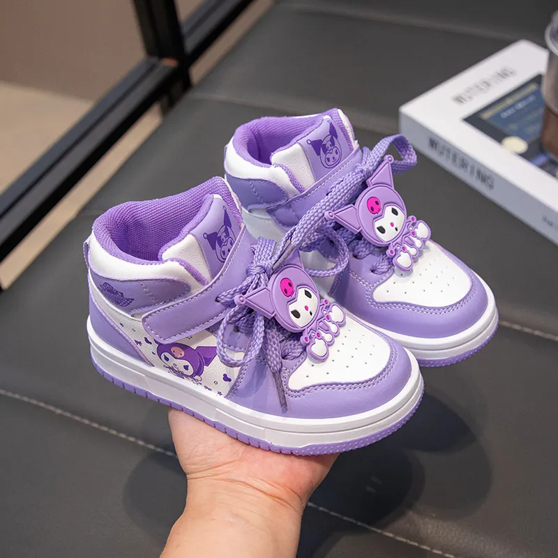 Wooden Rabbit Slip Resistant High Top Kids' Skateboarding Shoes Kids'-4