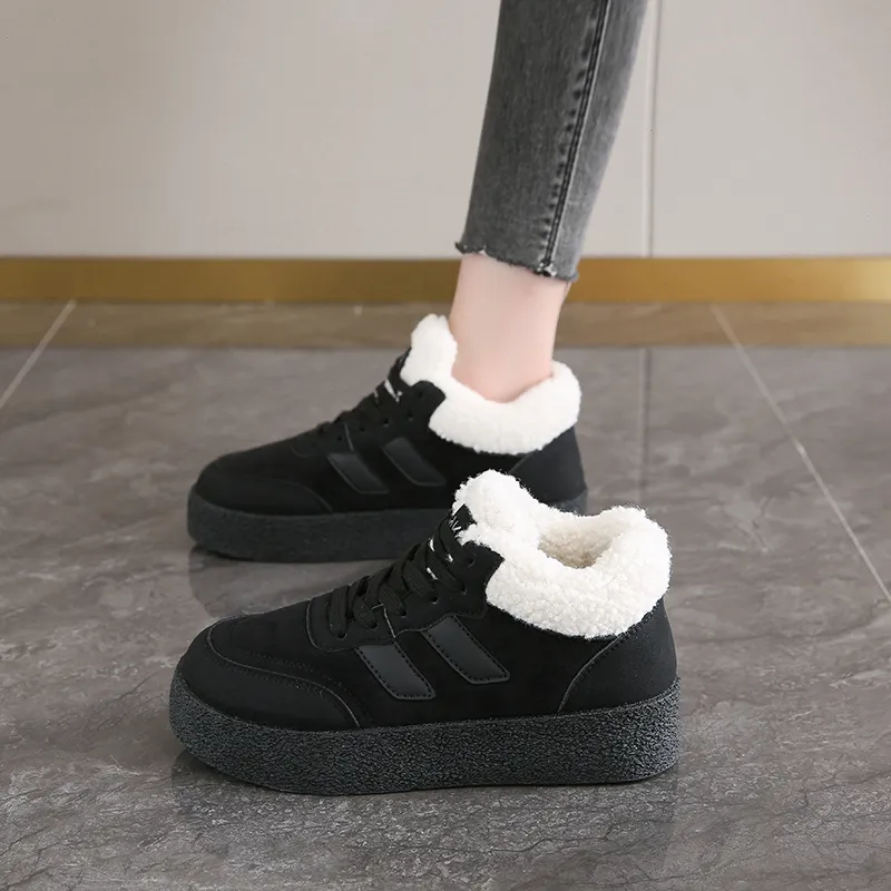 Wooden Rabbit Thermal Kids Lifestyle Shoes Teenagers-5