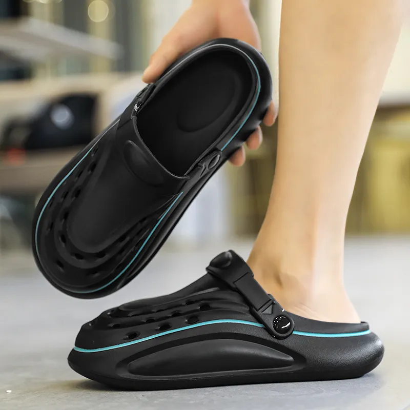 Wooden Rabbit Clogs Men-13