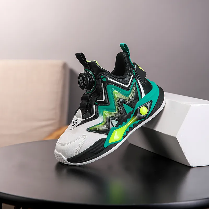 Wooden Rabbit Children's Basketball Shoes Kids'-10