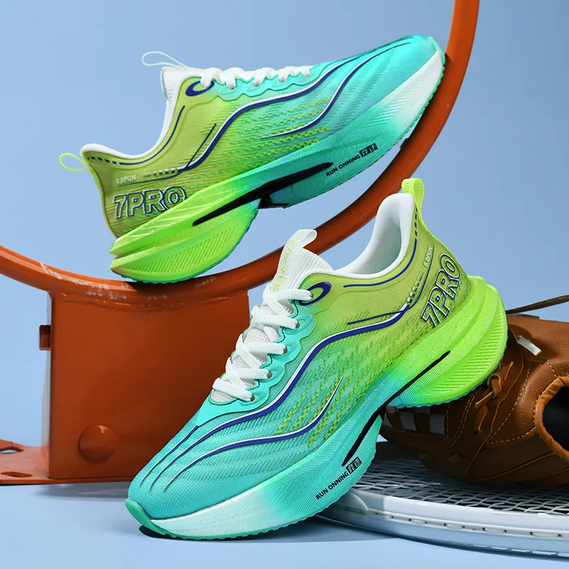 Kuding Cushioning Breathable Rebound Low-Top Running Shoes Unisex-12