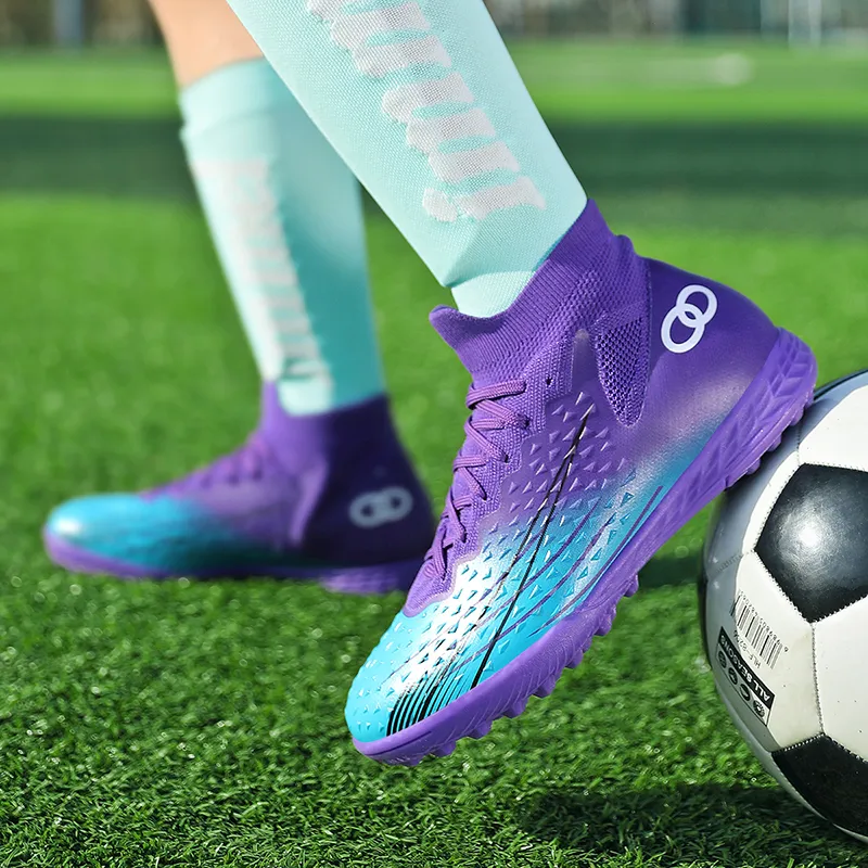 Kuding Slip Resistant, Abrasion Resistant, Breathable Soccer Shoes Unisex-69