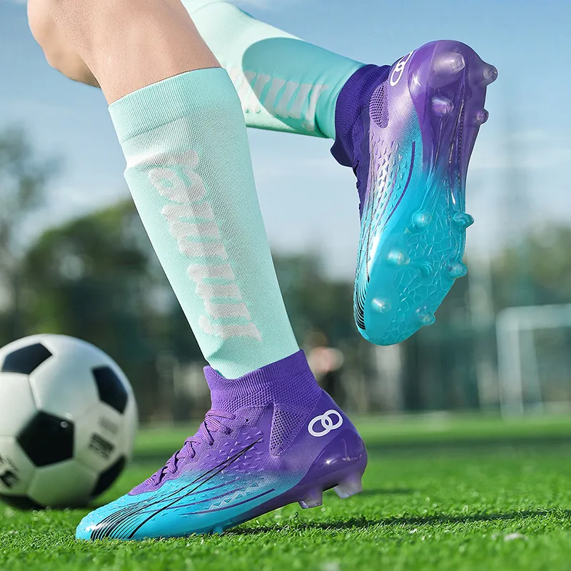 Kuding Slip Resistant, Abrasion Resistant, Breathable Soccer Shoes Unisex-33