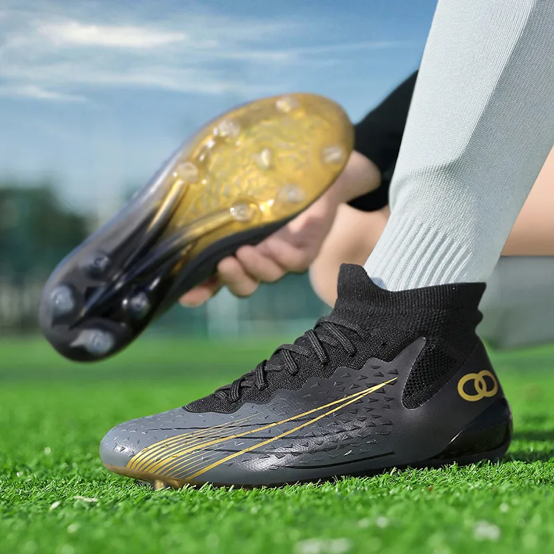 Kuding Slip Resistant, Abrasion Resistant, Breathable Soccer Shoes Unisex-5